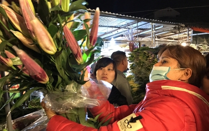 Chợ hoa lớn nhất Hà Nội ngày giáp Tết có gì đặc sắc?