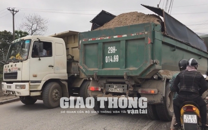 Chống "lệnh" Thủ tướng, có dấu hiệu "bảo kê" xe quá tải ở Hà Nội?