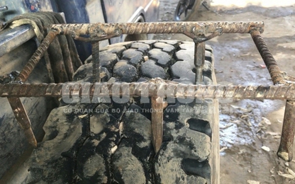 Lộ diện cỗ máy "chém" lốp xe tải độc nhất vô nhị tại Việt Nam