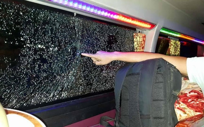 Quảng Ninh: Bắt giữ đối tượng dùng súng chun bắn vỡ kính xe khách