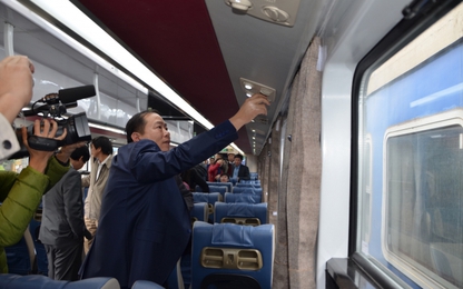 Đường sắt đưa 30 toa xe khách “hạng sang” vào phục vụ Tết 2018