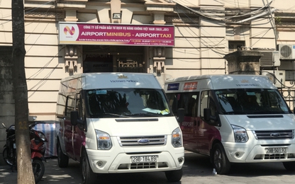 Hà Nội chấn chỉnh hoạt động xe hợp đồng AIRPORT MINI BUS