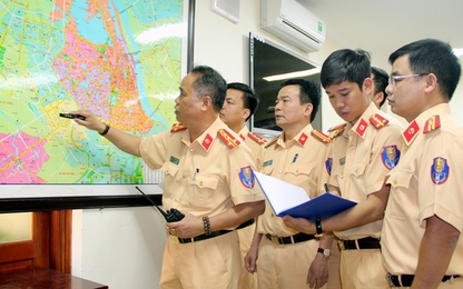 Phân luồng giao thông phục vụ Lễ Quốc tang Chủ tịch nước Trần Đại Quang