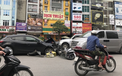 Hà Nội: “Xe điên” gây tai nạn liên hoàn khiến 3 người bị thương