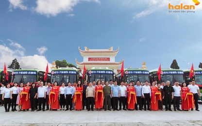 Thái Nguyên: Hành khách được đi xe buýt miễn phí nhân dịp khai trương