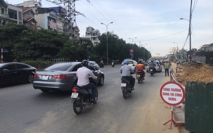 Hứa khắc phục thiếu sót trong thi công dự án cải tạo đường Nguyễn Khoái