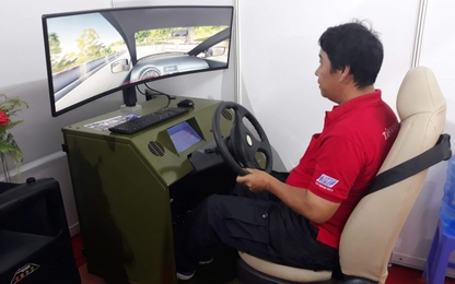 Canbin mô phỏng đào tạo, SHLX ôtô lần đầu tiên xuất hiện tại VMS 2019