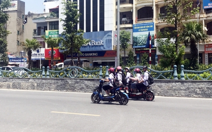 Quảng Ninh: Chặn đứng hiểm họa xe máy điện gây mất ATGT học đường