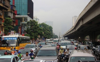 Thu phí vào nội đô Hà Nội: Xe cá nhân dưới 9 chỗ bị thu cao nhất