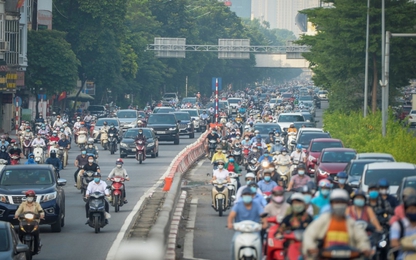 Hà Nội dự kiến cấm xe máy sớm hơn 5 năm so với kế hoạch