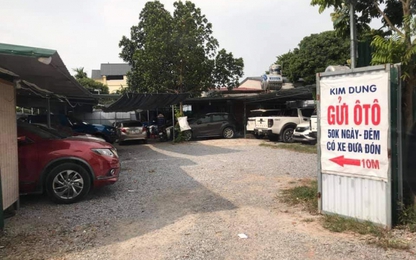 Phát hiện 54 bãi xe 'lậu' gây mất ATGT khu vực sân bay Nội Bài