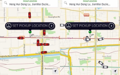 Uber vùng vẫy để "sống sót" tại Trung Quốc