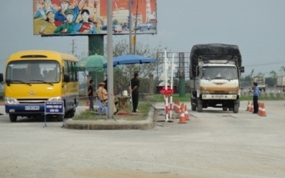 Hà Tĩnh: Xử phạt 60 triệu đồng 2 cty có xe chở quá tải trọng