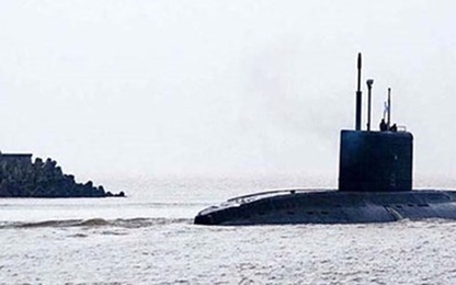 Tàu ngầm Đà Nẵng đã ở trong vịnh Cam Ranh
