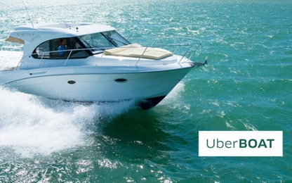 Uber mở thêm dịch vụ gọi "taxi" trên biển