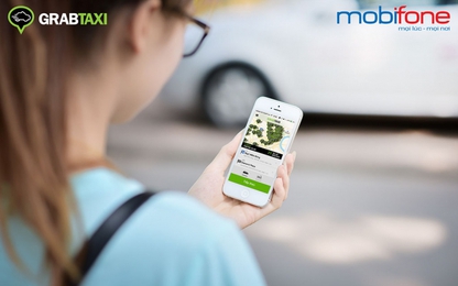 Đăng ký 3G Mobifone được giảm giá GrabTaxi