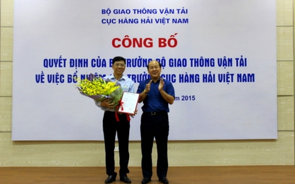 Ông Nguyễn Xuân Sang được bổ nhiệm giữ chức Cục trưởng Cục Hàng hải VN