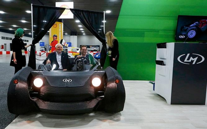 400 - 650 triệu đồng cho mẫu ô tô in 3D đầu tiên