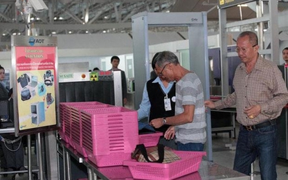 Hành khách quốc tế đến Thái Lan sẽ phải trả thêm phí an ninh