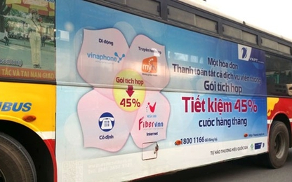 Quảng cáo “bủa vây” xe buýt: Sở GTVT Hà Nội nói gì?