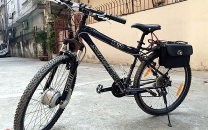 "Hô biến" xe đạp thành xe đạp điện chỉ với... 3 triệu đồng?