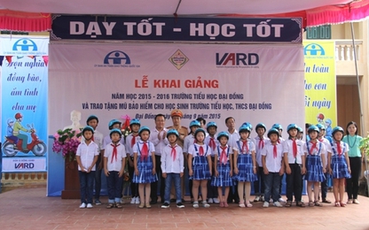Trao gần 1.600 MBH cho học sinh Tiểu học và THCS Đại Đồng (Hà Nội)