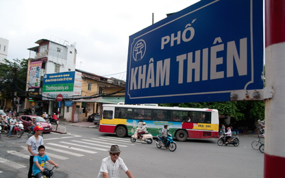 Cấm taxi hoạt động trên phố La Thành, Khâm Khiên giờ cao điểm