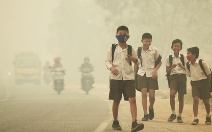 Hàng chục người tử vong vì khói cháy rừng ở Indonesia