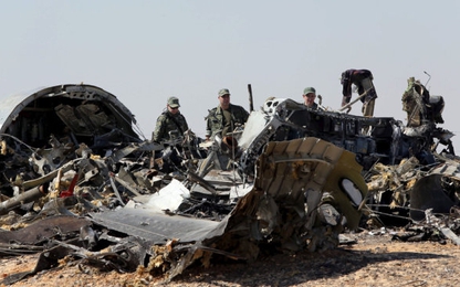 Chính thức xác nhận máy bay rơi ở Ai Cập bị đánh bom khủng bố