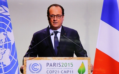 Hội nghị cấp cao chống biến đổi khí hậu chính thức khai mạc tại Pháp