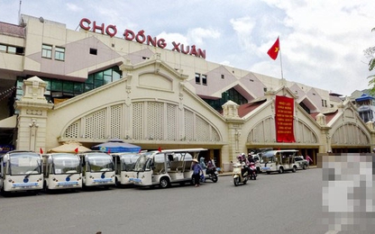 Mức thu phí chợ Đồng Xuân tăng thêm 350.000 đồng/m2/tháng