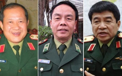 Chủ tịch nước thăng cấp thượng tướng cho 3 sĩ quan quân đội