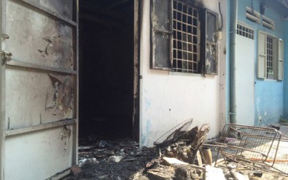 Nghi án phóng hỏa đốt nhà trọ khiến đôi nam nữ bỏng nặng