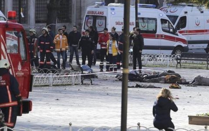 Đánh bom liều chết chấn động Thổ Nhĩ Kỳ, ít nhất 25 người thương vong