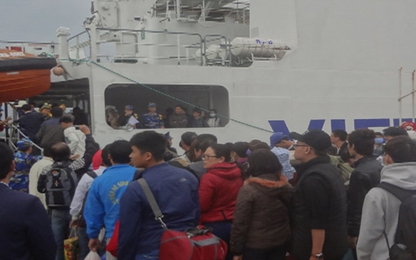 Chuyến tàu đặc biệt ngày 29 Tết của cư dân Lý Sơn