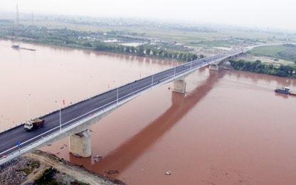 Hải Dương cấm các phương tiện qua cầu Hàn để hoàn thiện thi công
