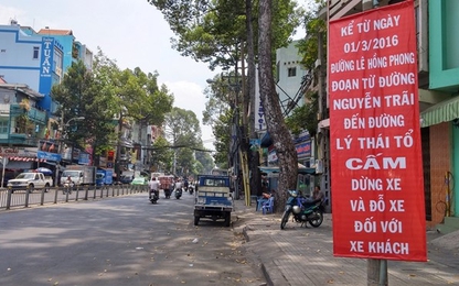 TPHCM cấm xe khách đỗ tại đường Đề Thám và Lê Hồng Phong
