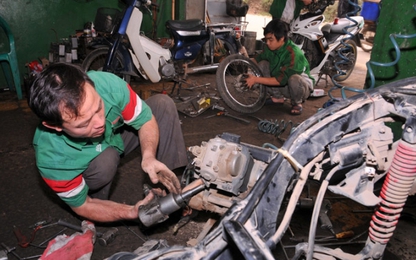 Dịch vụ sửa xe máy có phải đăng ký bảo vệ môi trường?