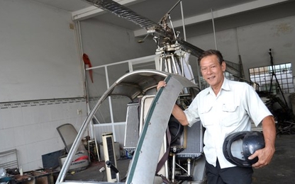 Kỹ sư Việt tự chế trực thăng, tự mở “trường lái”, tự học phi công