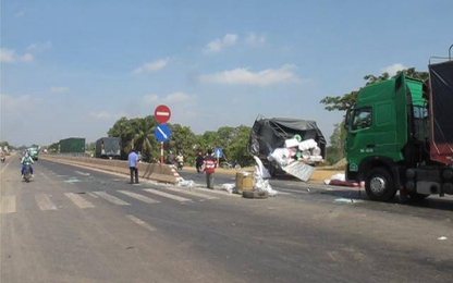 Bình Thuận: Tai nạn thảm khốc trên Quốc lộ 1 khiến 4 người thương vong