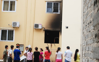 Lào Cai: Nổ gas ở chung cư, hai người tử vong