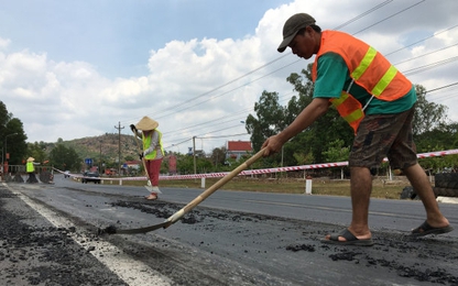 Quốc lộ 1 lún nham nhở: Không sửa xong thì đừng thu phí
