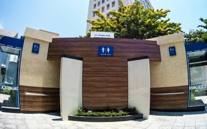 Đà Nẵng có nhà vệ sinh công cộng 5 sao miễn phí