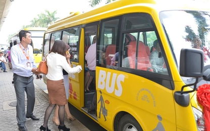 TPHCM: Khai trương tuyến xe buýt tham quan thành phố có wifi free