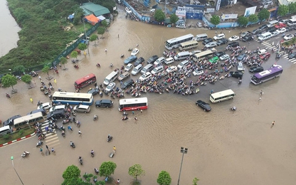 Người dân được cảnh báo ngập lụt qua tin nhắn điện thoại