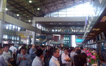 Mất điện sân bay Nội Bài, toàn bộ hệ thống máy tính dừng hoạt động