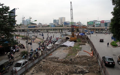 Dự án metro Nhổn-ga Hà Nội chậm tiến độ, đội vốn 400 triệu euro