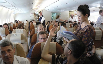 Singapore Airlines mời khách đấu thầu nâng cấp hạng ghế