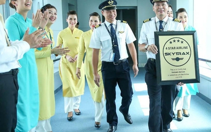 Skytrax đánh giá Vietnam Airlines tiến bộ nhất thế giới