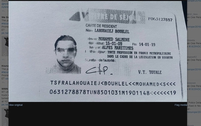 Công bố chân dung nghi phạm khủng bố ở Pháp
